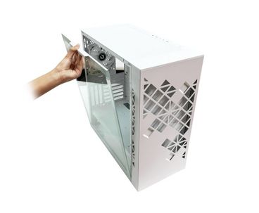 CAJA SEMITORRE ATX TRACERY A-RGB WHITE BITFENIX