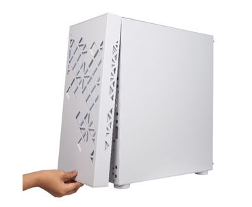 CAJA SEMITORRE ATX TRACERY A-RGB WHITE BITFENIX