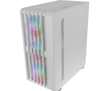 CAJA SEMITORRE ATX MC-VAULT ARGB BLANCO MARS GAMING