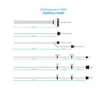 FUENTE ALIM. ATX 700W TOOQ