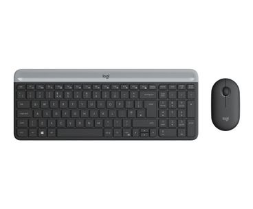 TECLADO + RATON WIRELESS MK470 SLIM NEGRO LOGITECH